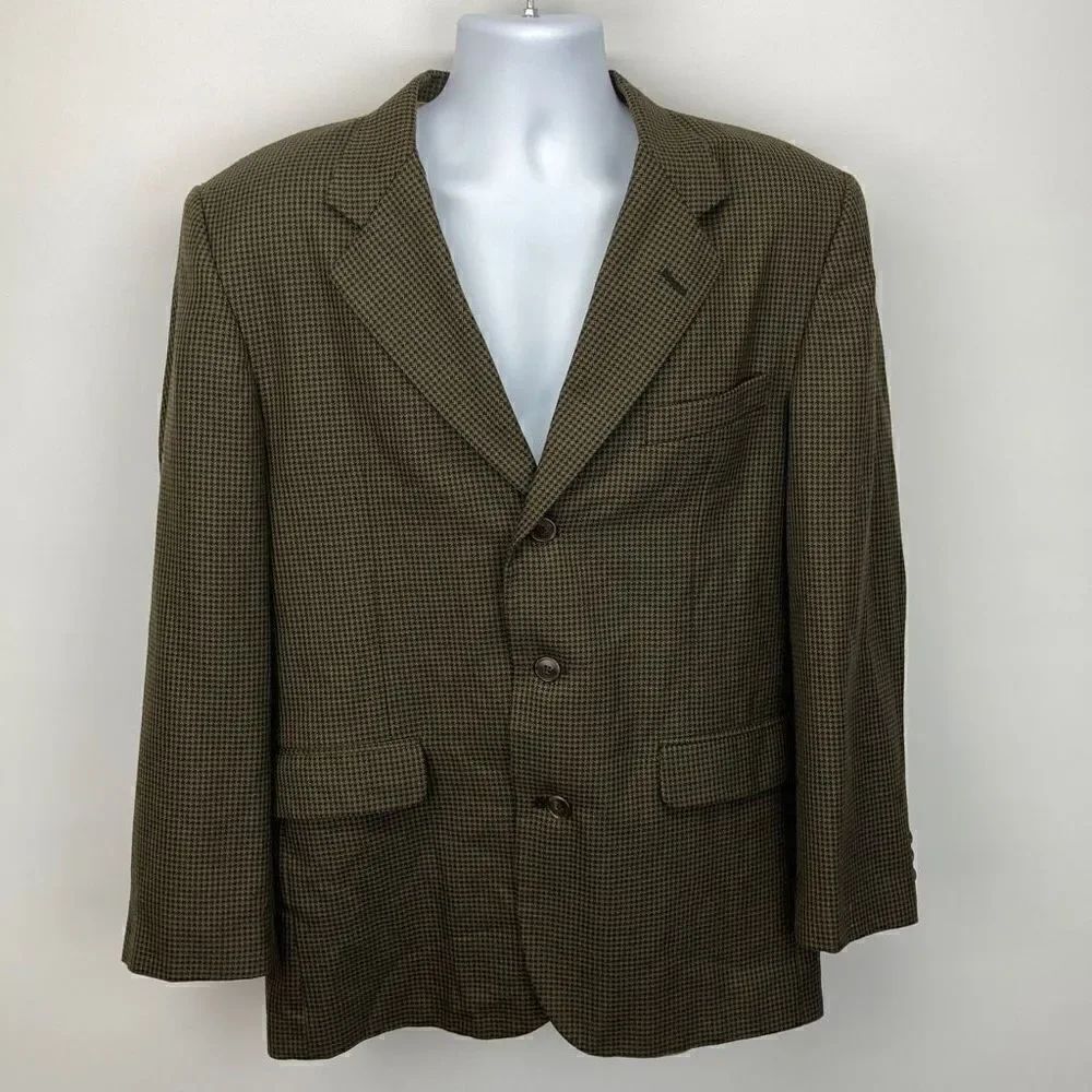 J. Riggings Suit Jacket Mens Size 42R - Picture 2 of 11